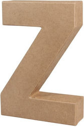 Papiermasché Buchstaben 15x10,5x3cm Z