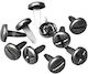 Set 5 Stück Doppelte Nägel Schrauben 8mm