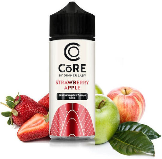 Dinner Lady Shot de aromă Core 40ml/120ml 1buc Strawberry Apple