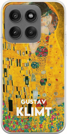 Gustav Klimt Motorola Edge 60 Pro 5G Гъвкав TPU Прозрачен Силикон