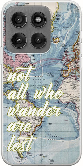 Wanderlust Motorola Edge 60 Pro 5G Гъвкав TPU Прозрачен Силикон