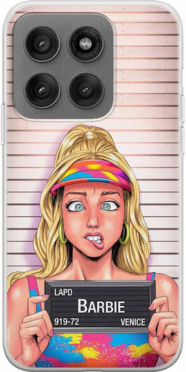 Barbie Motorola Edge 60 Pro 5G Гъвкав TPU Прозрачен Силикон