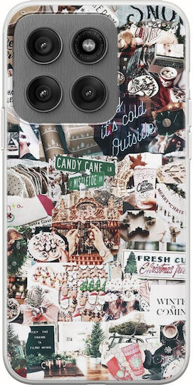 Baby Its Cold Outside Motorola Edge 60 Pro 5G Гъвкава TPU Прозрачна Силиконова Калъфка