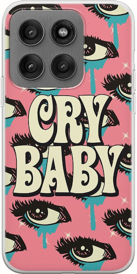 Cry Baby Motorola Edge 60 Pro 5g Flexible Tpu Διάφανη Σιλικόνη