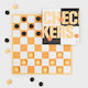 Suck Uk Chess Wood 14.5x14.5cm
