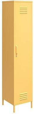 Bookcase Sersoni 103 Yellow 38x40x185cm