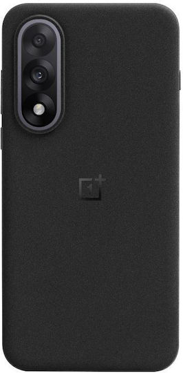 OnePlus Sandstone Magnetic Cover Задна корица Силикон / Пластмаса Черен (OnePlus Nord)