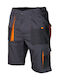 Sara Workwear King Work Shorts Gray