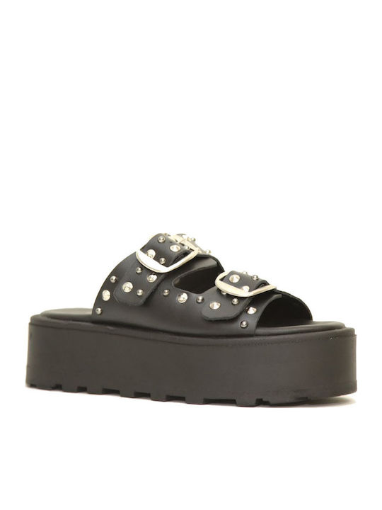 Eris Shoes Anatomisch Σανδάλια Schwarz