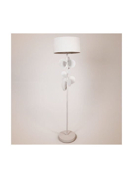 Eurolamp Φωτιστικό Δαπέδου Υ151xΜ40εκ. Λευκό