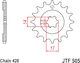 Front Sprocket 505.13 Kawasaki Kazer Kriss Kristar Dynamic 13T RK