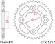 Rear Sprocket 1212.36 Honda Innova Wave 110 Grand 110 36T 428