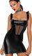 Noir Handmade Dress F257 Black