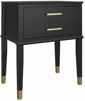 Desk Belromu 104 Wooden Black with Metal Legs 60x40x71cm