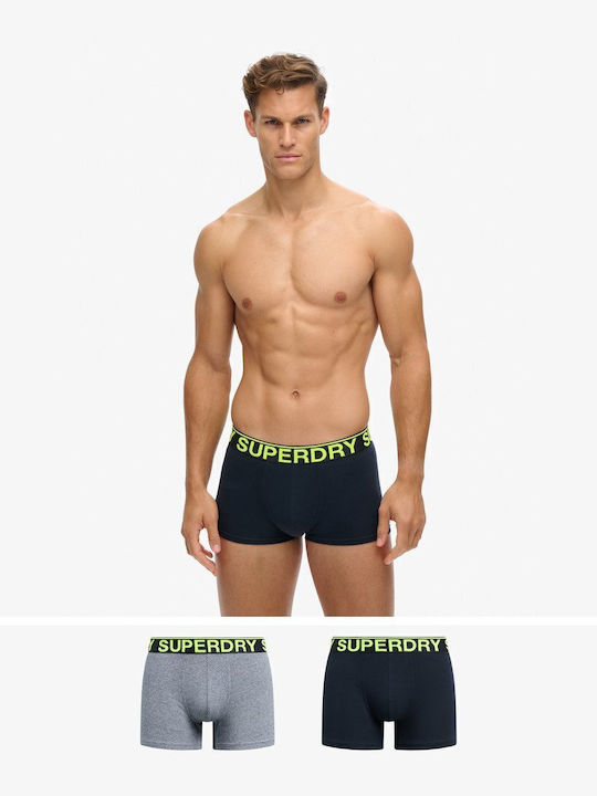 Superdry Ανδρικά Μποξεράκια Eclipse Navy/Navy F...