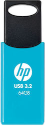 HP 64GB USB 3.2 Blau HP 64GB USB 3.2 Blau