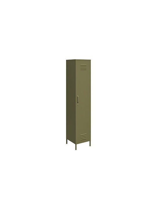 Βιβλιοθήκη Merfeli 100 Πράσινο 38x40x185εκ.