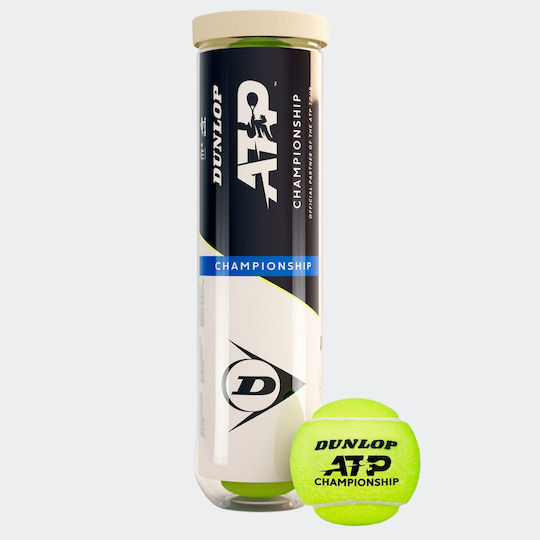 Dunlop Atp Championship Mingi De Tenis X 4 Cutie Cu 4 Mingi