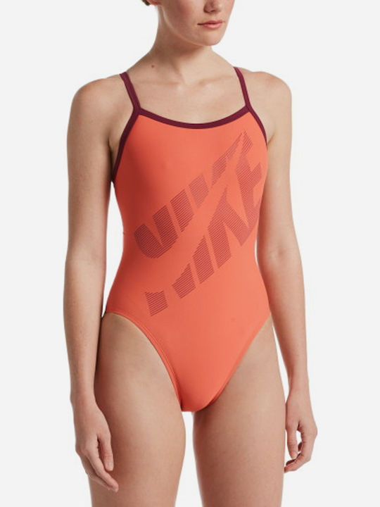 Nike Sportliches Badeanzug Orange