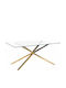 Berwyn 1485 Table Gold 160x90x75cm