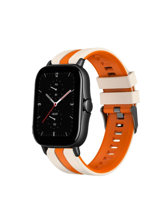 Каишка Неръждаема стомана Бежов (Amazfit GTS 2e - Амазфит GTS 2e)
