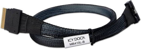 Кабел Icy Dock Mcio Sff-ta-1016 8i към Slimsas Sff-8654 8i 0.5