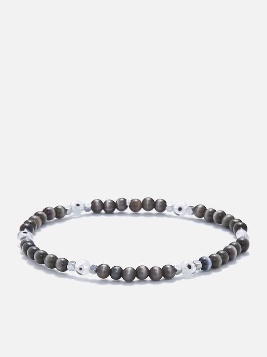 Chrysostomos Herren Armband mit Auge Design 18cm