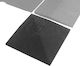 AMILA Rubber Gym Exercise Equipment Floor Mat Black 25x20cm