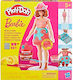 Hasbro Play-doh Barbie Florals Fringe Σετ G1360