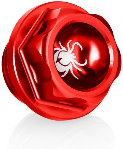 Paraxite Motorcycle Oil Filler Cap Moto Aluminum M20x1.5 Red Colour Paraxite 1 Pc L.poc003r