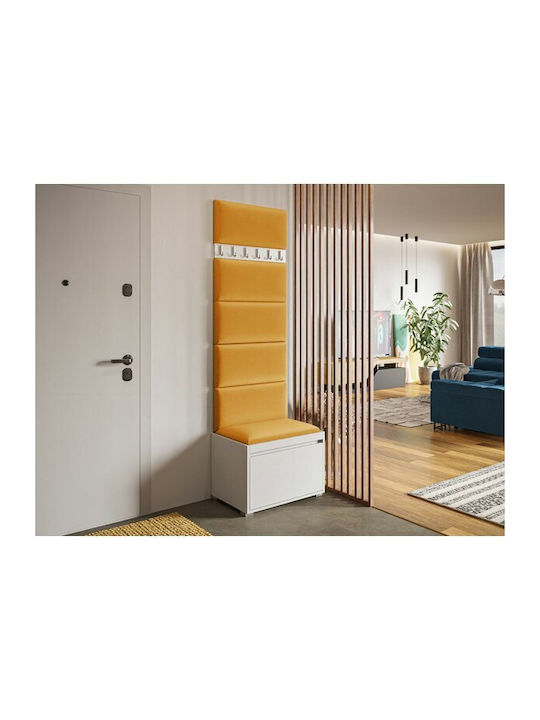 Comfivo 393 Mobilier de Intrare cu Oglindă & Cuier 65x34x207cm