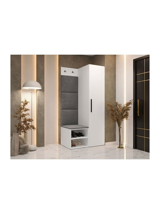 Hartford 524 Entry Furniture with Mirror & Hang...