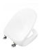 EVIOP Bakelite Toilet Seat White Irida 04cm