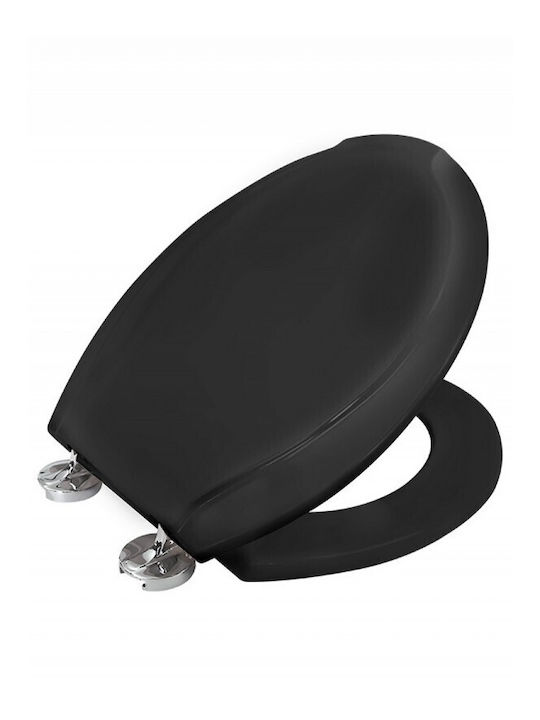EVIOP Universal Toilettenbrille Bakelit Schwarz