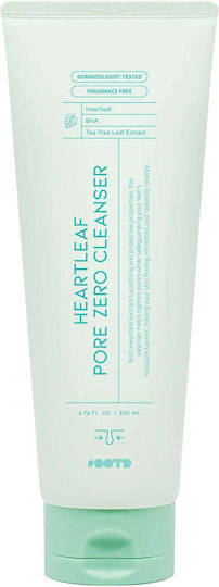 OOTD Heartleaf Pore Zero Foam Cleansing Face 200ml