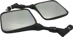 Yamaha XT 10mm Motorradspiegel Schwarz Yamaha XT 10mm Motorradspiegel Schwarz