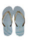 Women's Flip Flops White/Green