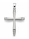 Women's Gold Cross 14K Double Sided