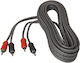 L1rca55t Cablu Semnal Rca Pereche Răsucită Nivel 1 Auto-connect 5.5m