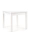Houston 224 Square Table Dining Room Wooden White 80x80x76cm