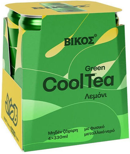 Vikos Ceai cu gheață Lămâie Fără carbonatare 58559 4x330ml