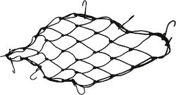Luggage Net 55x60 Cm Black