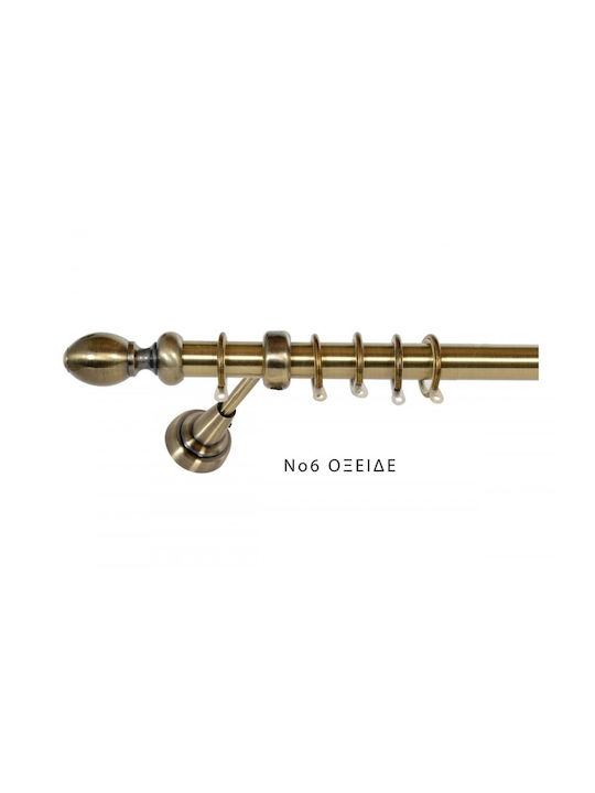Import Hellas Металик Корниз No6 Φ25мм 260бр Оксид