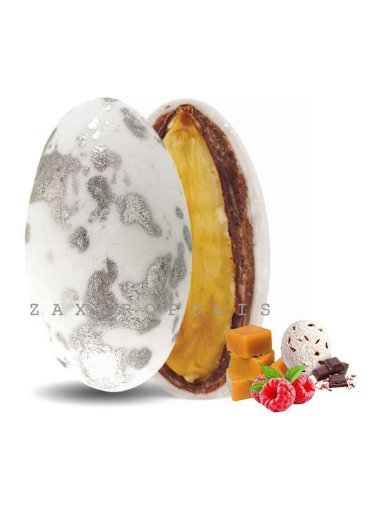 Zaxaropolis Κουφέτα My Choco în Formă Clasic cu Aromă de Ciocolata Argintiu 1000gr