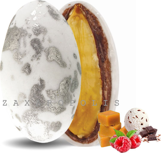 Zaxaropolis Κουφέτα My Choco σε Σχήμα Κλασικό με Γεύση Σοκολάτα Ασημί 1000gr