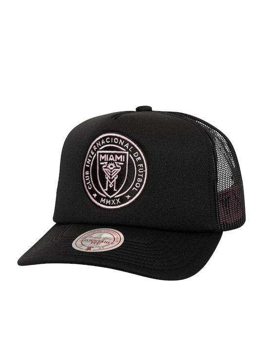Mitchell & Ness Inter Miami Cf Камионджия Шапка Ht10070-imcblck