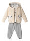 Kids' Set with Pants Winter 3pcs Ecru