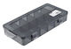 Deli Tool Compartment Organiser 12 Slot Black 26x13.5x4.4cm
