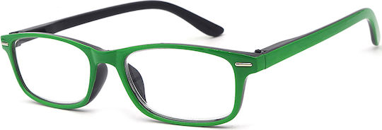Cammello Lesebrille +1.75 in Grün Farbe