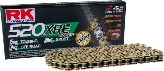 Αλυσίδα Rk Gb520xre-126l Clf Χρυσή 513-00-4010126